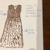 Cuerpo de crochet para vestido vaporoso. Crochet project by carmen - 01.29.2021