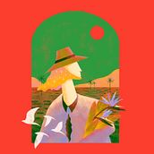 Mi Proyecto del curso: Ilustración flat con Photoshop. Traditional illustration, Digital Illustration, and Digital Painting project by Guany Glez García - 01.29.2021