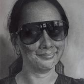 Dibujo a lapiz. La amiga de mi esposa. Pencil Drawing, Portrait Drawing, and Realistic Drawing project by Yampier Sardina Esperon - 01.29.2021