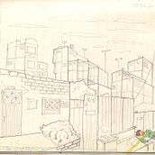 Mi Proyecto del curso: Urban Sketching: expresa tu mundo con una nueva perspectiva @lapinbarcelona. Traditional illustration, Sketching, Drawing, Watercolor Painting, Architectural Illustration, and Sketchbook project by Milena Rincon Castellanos - 02.16.2021