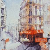 My project in Architectural Sketching with Watercolor and Ink course. Oil Painting, and Watercolor Painting project by Brad Congdon - 01.30.2021