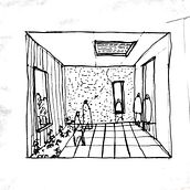 Mi Proyecto del curso: Introducción al dibujo arquitectónico a mano alzada. Projekt z dziedziny  Architektura, Sketching,  R i sunek użytkownika Anabella Ruiz Alba - 30.01.2021