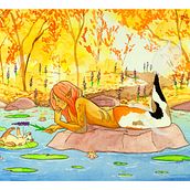 Current Portfolio. Gouache Painting, and Watercolor Painting project by madame_zoe - 01.30.2021