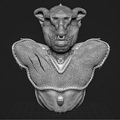 Busto de Goblin realizado en Zbrush. 3D Modeling project by Miguel Roda - 07.22.2020
