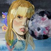 Mi Proyecto del curso: Retrato ilustrado en acuarela. Watercolor Painting project by Lucía - 02.04.2021