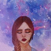 Mi Proyecto del curso: Retrato ilustrado en acuarela. Artistic Drawing, Portrait Drawing, Digital Drawing, Drawing, Realistic Drawing, and Character Design project by Katerina Kaleta - 01.31.2021
