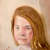 Mi Proyecto del curso: Retrato artístico en acuarela. Fine Arts project by Juana María Martín Sánchez - 01.31.2021