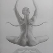 Nuevo Proyecto: meditación. Desenho anatômico, Desenho artístico, e Desenho realista projeto de Daniel - 31.01.2021