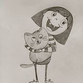 Mi Proyecto Cartoon. Een project van Traditionele illustratie van mariamarel - 31.01.2021