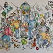 My project in Creative Sketching: Fill Your Illustrations with Life and Detail course . % kimberley guilmette tarafından hazırlanan Geleneksel illüstras, Ve on projesi - 02.01.2021