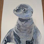 Mi Proyecto del curso: Técnicas experimentales de acuarela para principiantes . Un proyecto de Pintura a la acuarela de ratetania - 10.02.2021