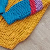 2° Projecto_Cardigan. Sewing, Creativit, Crochet, and Design project by Marta Costa - 01.31.2021