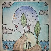 The fool on the hill. A project for the course of Fito Espinosa. Desenho projeto de Sabrina Meulenbergs - 01.02.2021