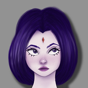 Mi Proyecto del curso: Retrato de personajes femeninos con Procreate. Un proyecto de Ilustración digital de Patricia - 31.01.2021