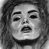 My project in Artistic Charcoal Portraiture: Creating Atmosphere course. Drawing project by Marion Moffatt - 02.09.2021