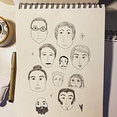 Mi Proyecto del curso: De principiante a superdibujante. Traditional illustration project by Roberta - 02.01.2021