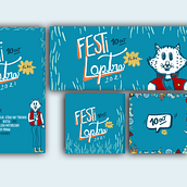 Meu projeto do curso: Desenho de uma identidade visual com ilustração. Traditional illustration project by Letícia Gonçalves - 02.22.2021