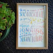Mi Proyecto del curso: Caligrafía con pinceles de agua para principiantes. Un proyecto de  de pilar_a_moreira - 01.02.2021