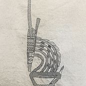 Antílope africano. Embroider project by Rosa Maria Torres Hernández - 02.02.2021