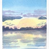 Estudos em Aquarela. Un proyecto de Pintura a la acuarela de Paulo Bassique - 23.03.2021