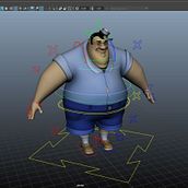Mi Proyecto del curso: Técnicas avanzadas de rigging y deformación. 3D, 3D Animation, and Rigging project by pableras_jnt - 02.04.2021