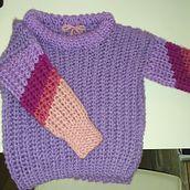 Mi Proyecto del curso: Crochet: crea prendas con una sola aguja. Crochet project by Lara Rodriguez Capote - 02.02.2021