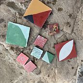 Primeras baldosas. Arts, and Crafts project by atenapouclavell - 02.02.2021