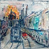 Neues Aquarell. Watercolor Painting project by Lothar Bauer - 02.02.2021