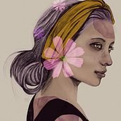 Mi Proyecto del curso: Retrato ilustrado con Procreate. Traditional illustration, and Digital Illustration project by Maria Fernanda Angulo - 02.02.2021