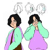 Meu projeto final do curso de Design de personagens para animação com Photoshop. Character Design project by Raissa Fernandes Augusto - 02.23.2021