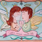 Nuestro Latir . Projekt z dziedziny R, sunek atramentem i Malowanie akwarelą użytkownika María Estrella Saravia Pinazo - 02.02.2021