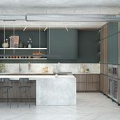 Cocina L1 Ein Projekt aus dem Bereich Innenarchitektur von Luis Devia - 13.12.2020