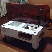 Mesa de centro funcional . Woodworking project by Guillermo Gabriel Gil Vargas - 02.02.2021
