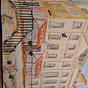 My project in Architectural Sketching with Watercolor and Ink course . % royhayward tarafından hazırlanan Mimarlık projesi - 02.02.2021