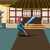 Mi Proyecto del curso: Avance al diseño de personajes en pixel art Ein Projekt aus dem Bereich 3-D-Design und Videospiele von Walo Manuel Lara Aravena - 12.02.2021