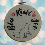 Embroidered cat. Un proyecto de Bordado de Paula Salazar - 03.02.2021