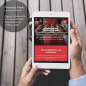 Proyecto del curso: Introducción al Desarrollo Web Responsive con HTML y CSS. CSS, Web Development, and HTML project by Leonardo Nieto - 02.03.2021