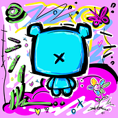 B4mbleBear. Un projet de Illustration numérique de Jimmy Bamble - 03.02.2021