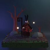 Mi Proyecto del curso: Modelado de personajes low poly para videojuegos . 3D project by Sandra Renteria Castillo - 02.03.2021