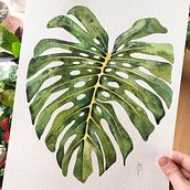 Mi Proyecto del curso: Acuarela botánica para estampados Ein Projekt aus dem Bereich Botanische Illustration und Aquarellmalerei von María Fernández - 03.02.2021