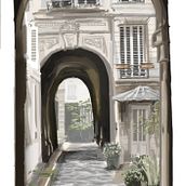 Francia. Een project van Architectuur, Traditionele illustratie y  Architecturale illustratie van florpopla - 03.02.2021