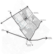 Nueva Centralidad en Cuartel V: Barrio La Esperanza. 3D, Architecture, and Design project by Ailen Alvarez Lopez - 02.03.2021