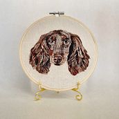 Needle Painting. Un projet de Artisanat, Broderie, Dessin réaliste, Créativité, Crochet , et Dessin de portrait de Gerardo Hinojosa - 04.02.2021