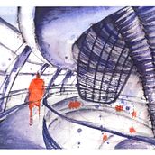 Nuevo proyecto: Cúpula del Reichstag. Un projet de Aquarelle de ramonzambranom - 04.02.2021
