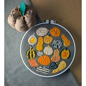 Pumpkins with pattern from DMC . Arte și meșteșuguri și Broderie de Nene - 01.04.2021