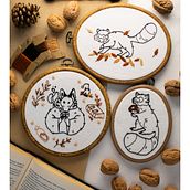 Forest Friends . Arte și meșteșuguri și Broderie de Nene - 01.10.2021