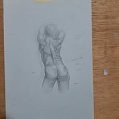 My project in Dynamic Figure Drawing course. Un projet de Dessin anatomique de Rabab Shaker - 04.02.2021