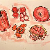 Illustrated recipes. Traditional illustration project by Alessandra Cesarato - 02.05.2020