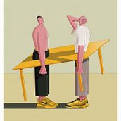 Some illustrations . Desain Karakter, Ilustrasi Editorial & Ilustrasi tradisional proyek oleh Zamo Peza - 02.04.2021