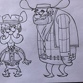 Mi Proyecto del curso: Introducción a la creación de personajes estilo cartoon. Traditional illustration project by Diego García - 03.12.2021